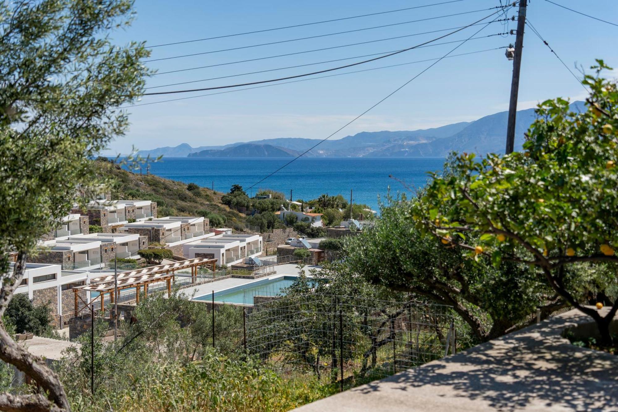 Rafaela'S Sea View House Apartman Ájosz Nikólaosz Kültér fotó